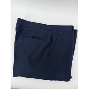 Vintage JG Hook Mens Navy Blue Flat Front Dress‎ Pants Slacks Yugoslavia 34